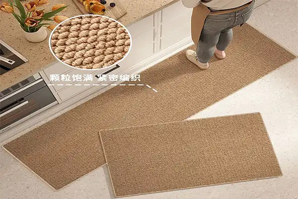 Comparison of indoor air quality impact by imitation sisal carpets versus synthetic alternatives